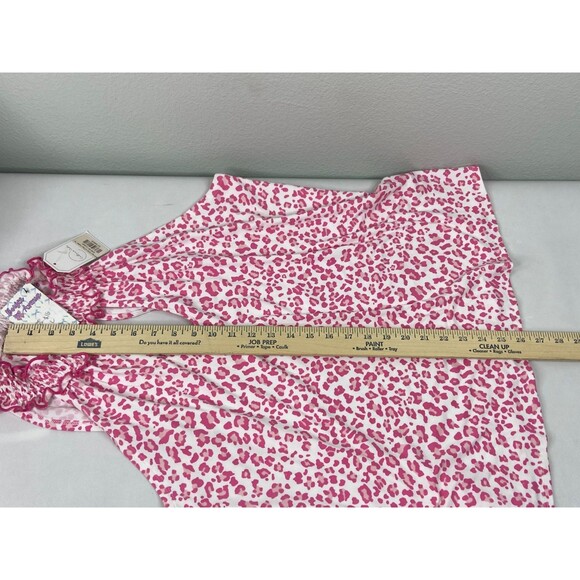 Culture Code Women Large Halter Top Pink Cheetah Print Choker Boho NWT - Picture 8 of 9